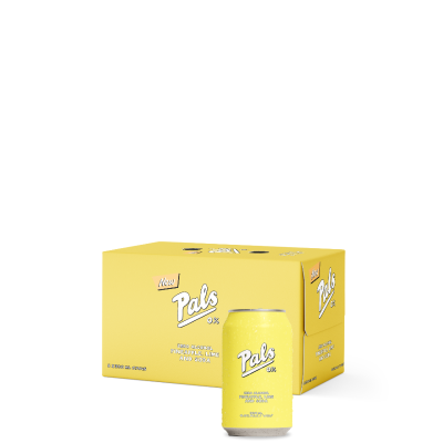 Pals 0% - Pineapple, Lime & Soda (4x6x330ml)