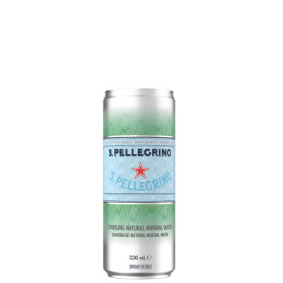 San Pellegrino Sparkling Water Can (3x8x330ml)