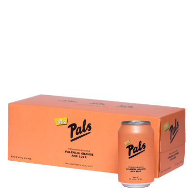 Pals - Vodka, Valencia Orange & Soda (10x330ml)