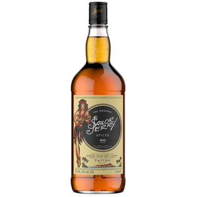 Sailor Jerry Spiced Rum 40% (6x1L)