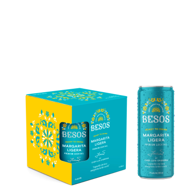 Besos Margarita Ligera 7% (6x4x200ml)
