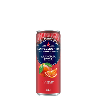 San Pellegrino Naturali Aranciata Rossa (cans - 6x4x330ml)