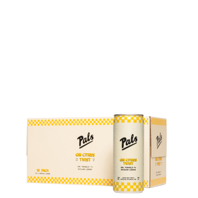 Pals - Gin Citrus Twist (10x250ml)