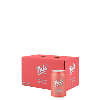 Pals 0% - Red Peach, Yuzu and Soda (4x6x330ml)