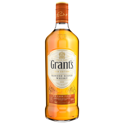 Grants Scotch Whisky Rum Cask 40% (12x1L)