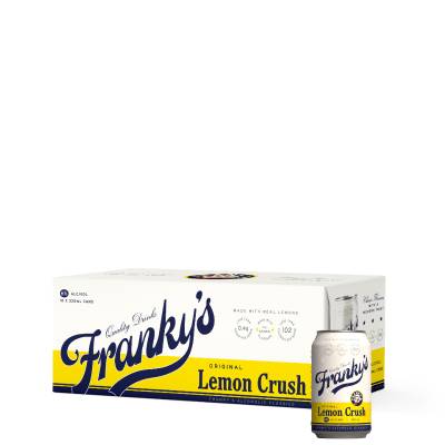 Frankys - Original Lemon Crush (10x330ml)